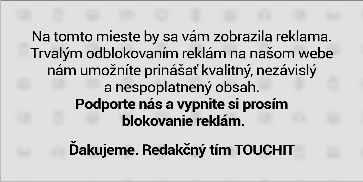 Tu mala byť reklama