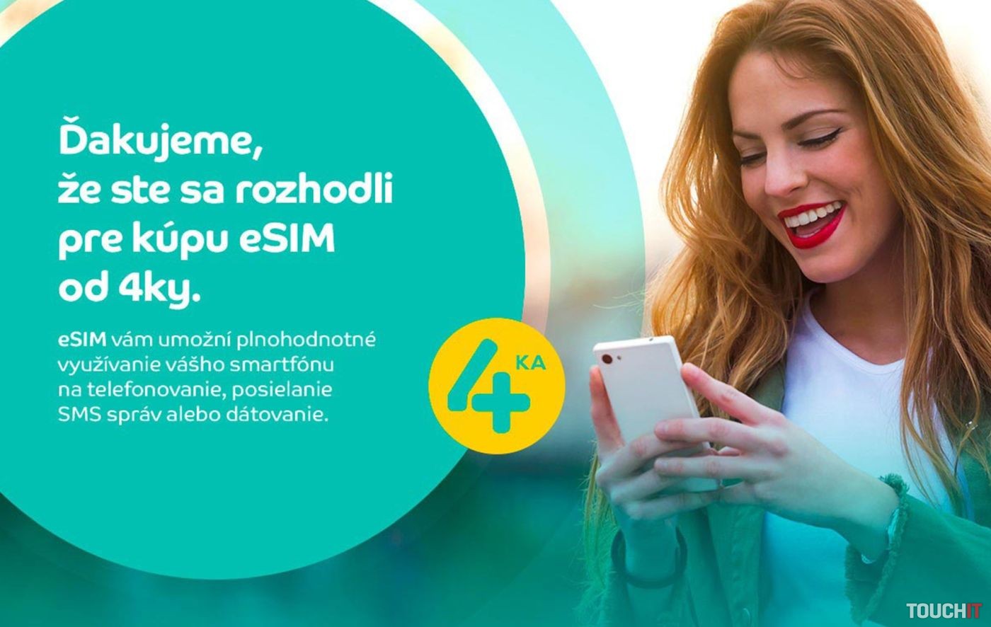 Ako si aktivovať eSIM kartu vo 4ke?
