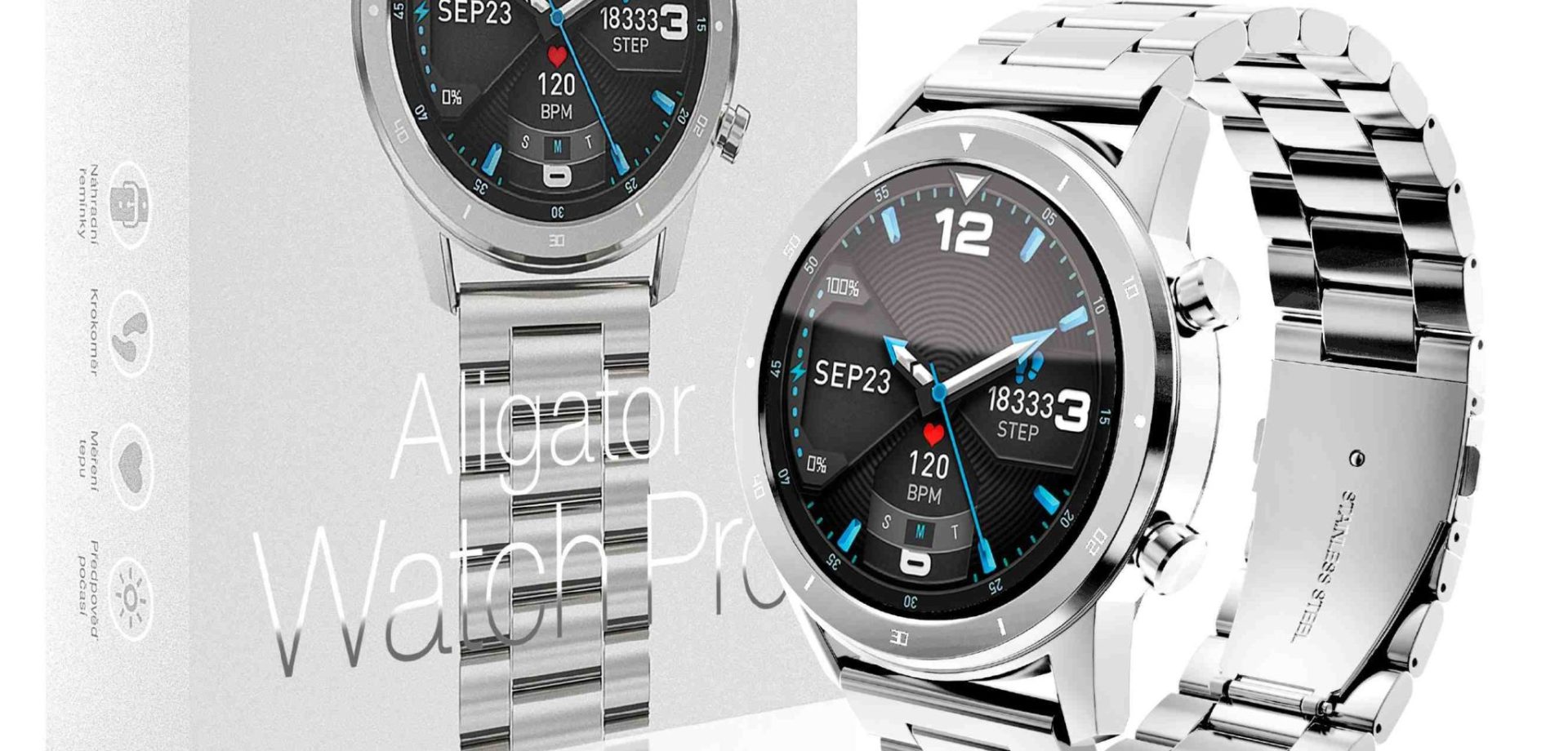 Inteligentné hodinky českej značky vyzerajú dobre a cena vás prekvapí