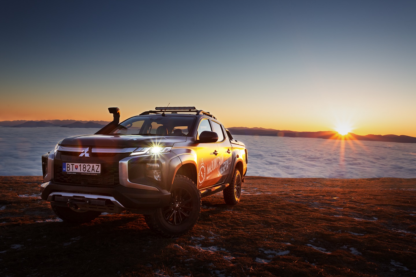 Slovenské zastúpenie automobilky Mitsubishi postavilo ďalší prepracovaný špeciál: L200 MOUNTAIN SHERPA