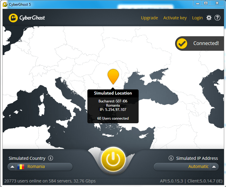 CyberGhost 5 – VPN pre vašu anonymitu