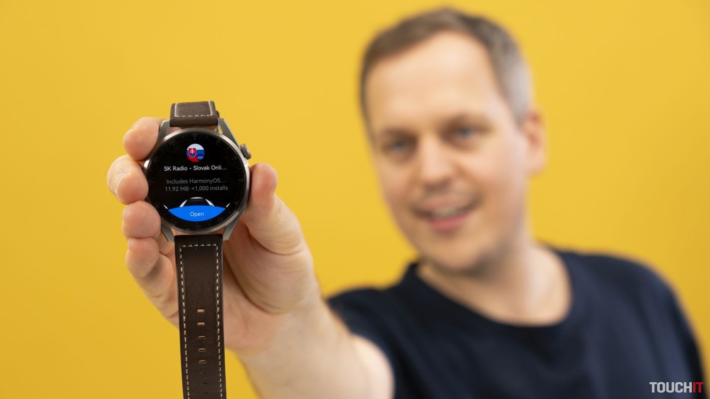 Prvá slovenská aplikácia pre HarmonyOS premení hodinky Huawei Watch 3 na rádio