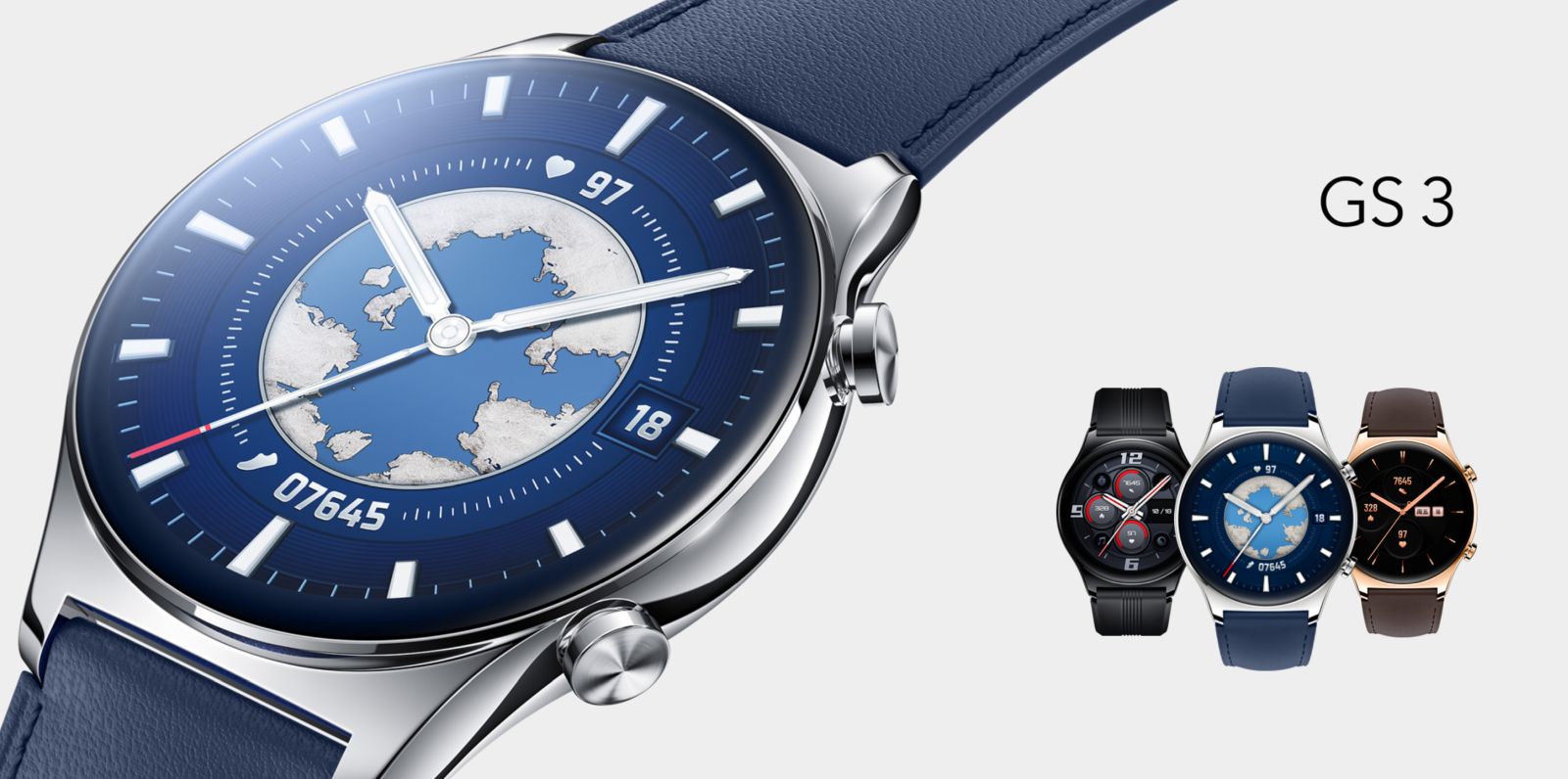 Hodinky Honor Watch GS 3 oficiálne: Luxusný dizajn a presnejšie senzory
