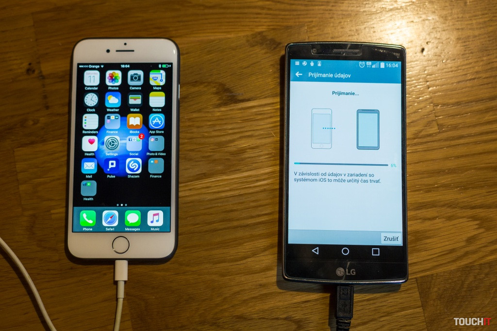 Prechádzame z iPhonu na Android a berieme so sebou aj dáta