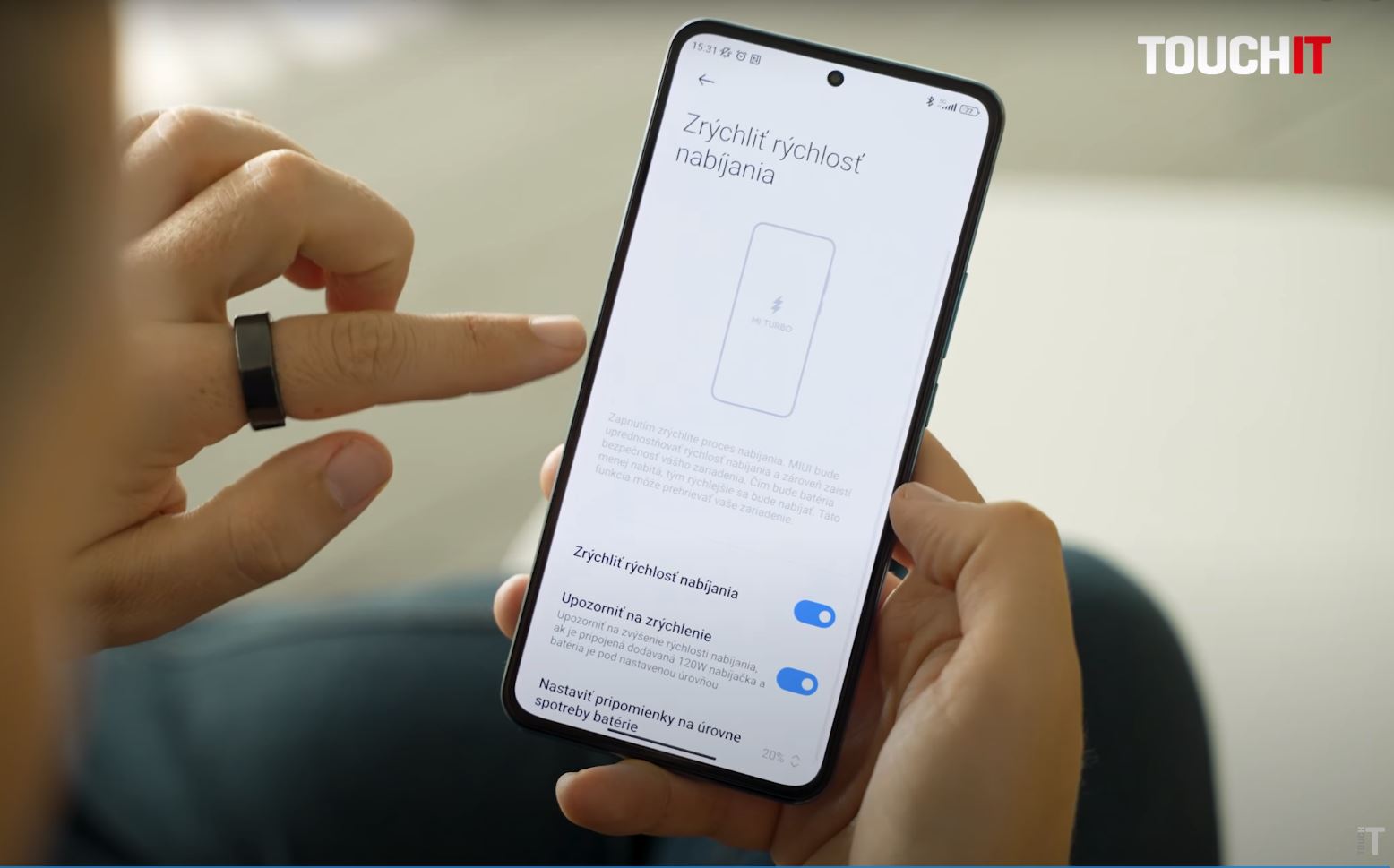 Ako na Androide vypnúť/zapnúť rýchle nabíjanie