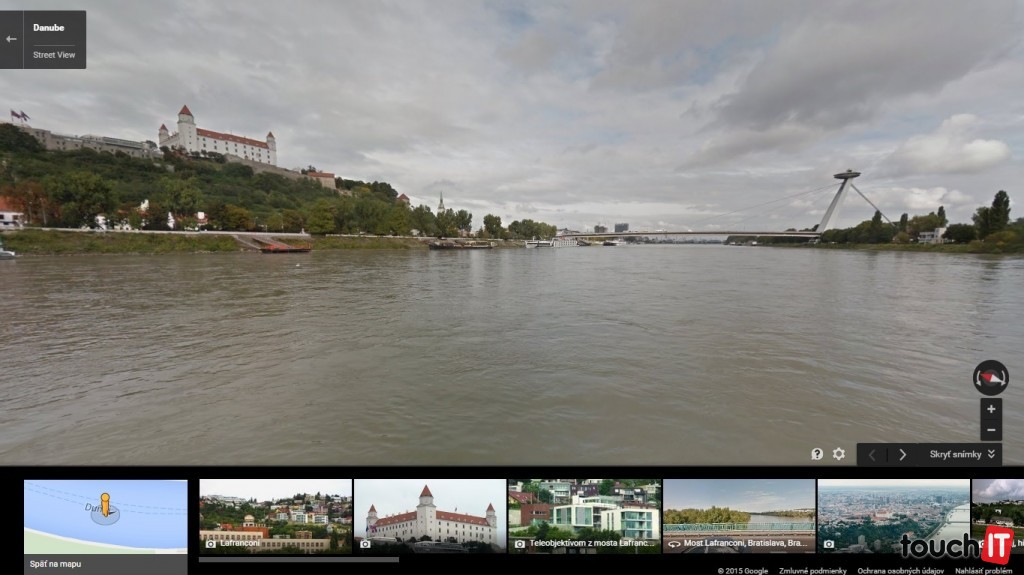 Street View_Bratislavsky hrad a Most SNP