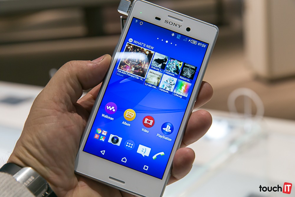 Video: Sony na Slovensku predstavilo smartfón Xperia M4 Aqua za 299 Eur