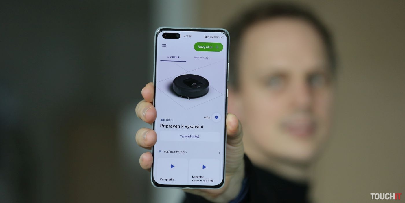 Ako prepnúť aplikáciu iRobot Home do češtiny?
