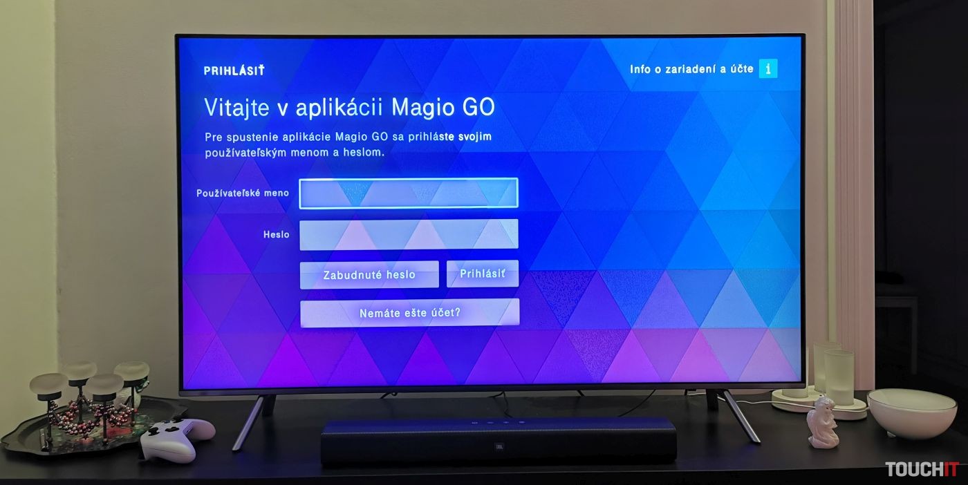 Čo robiť, ak nefunguje prihlásenie do Magio GO na televízore alebo cez Xiaomi TV Stick?
