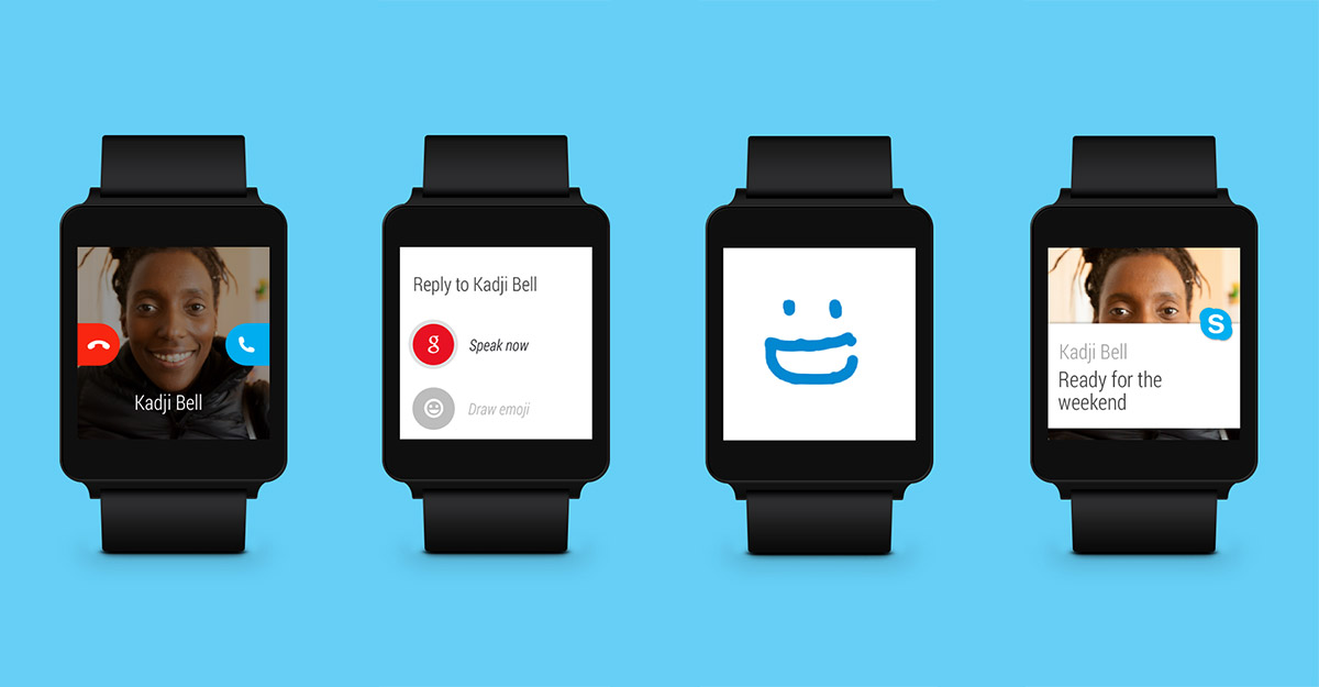 Skype podporuje Android Wear. Komunikovať môžete aj pomocou hodiniek