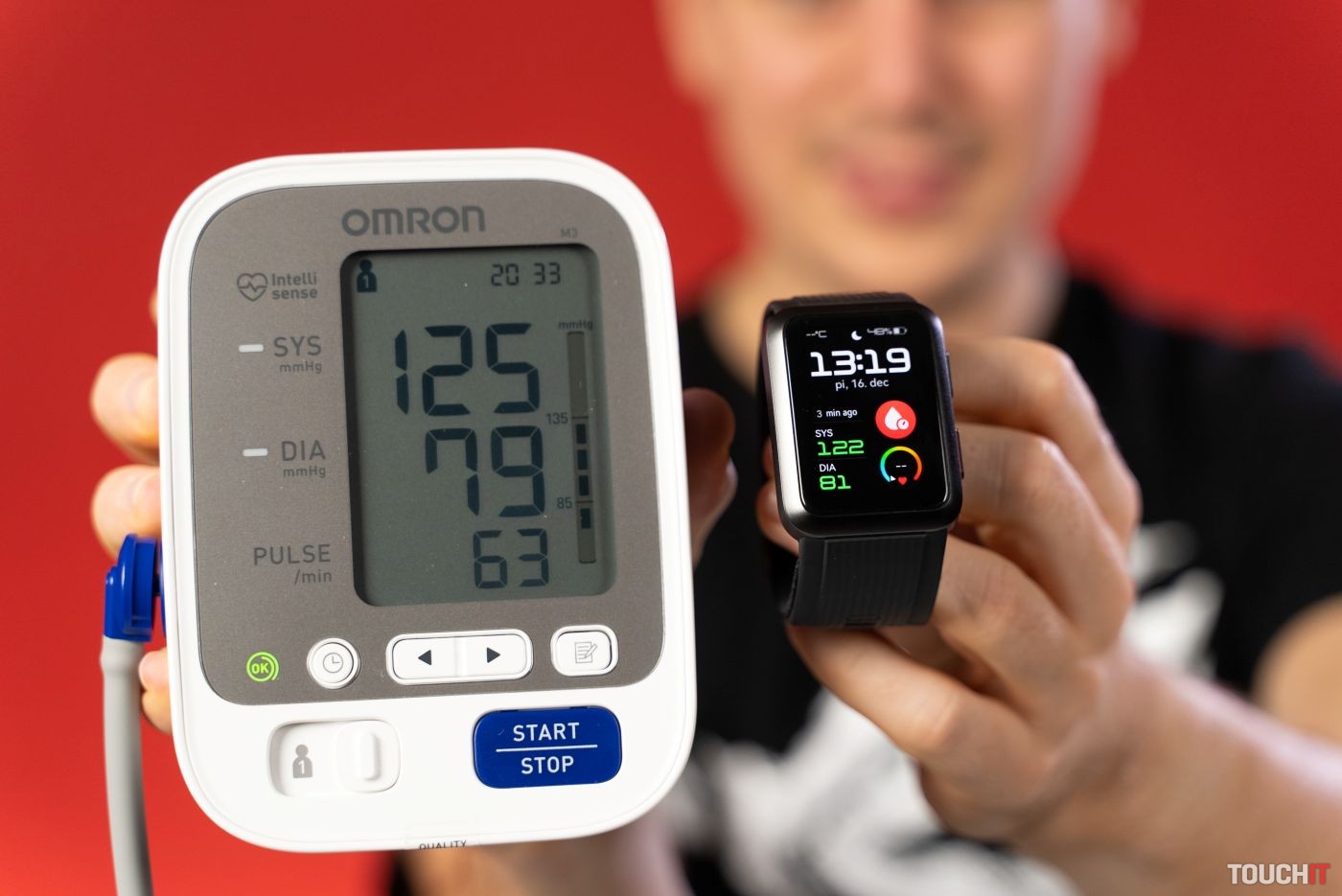 Hodinky Huawei Watch D: Čo ukázalo porovnanie s tlakomerom?