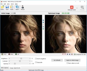 Zmenšenie veľkosti obrázkov na web
