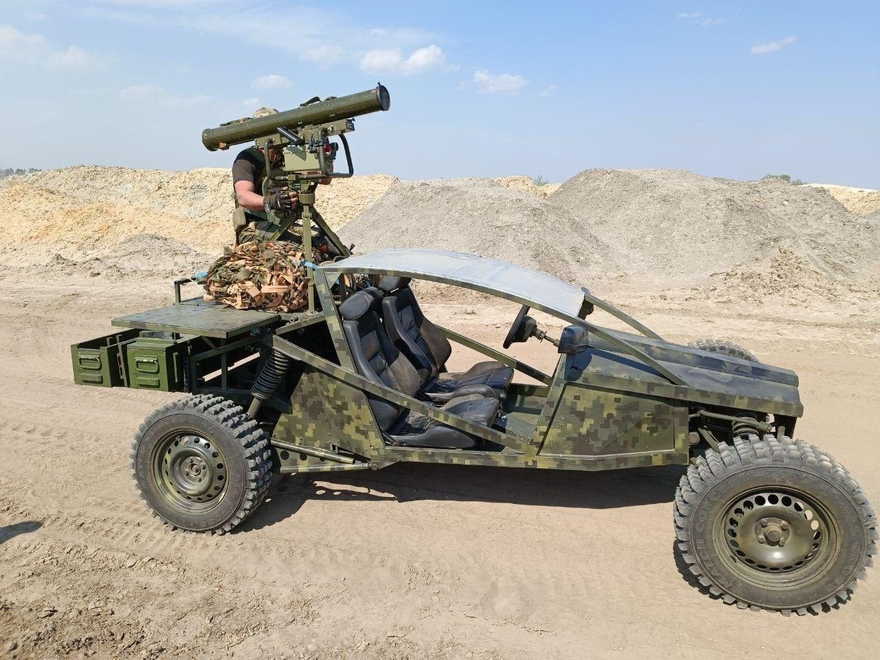 VOLS: Ukrajinské UTV, ktoré bolo špeciálne vyvinuté do bojových podmienok (VIDEO)