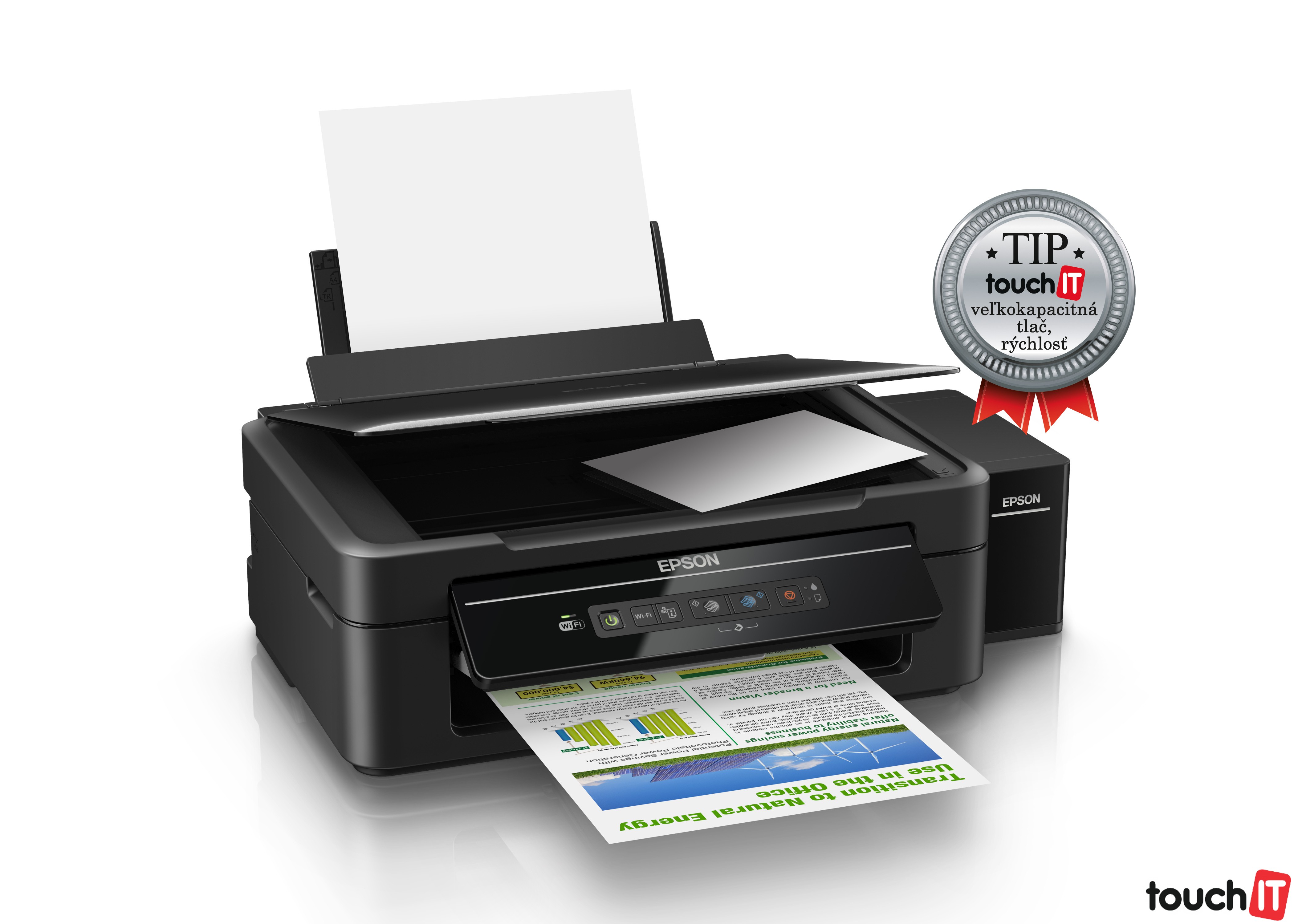 Test touchIT: Epson L365 – Multifunkcia s atramentmi vo fľaštičkách
