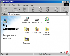 Prieskumník vo Windows 98
