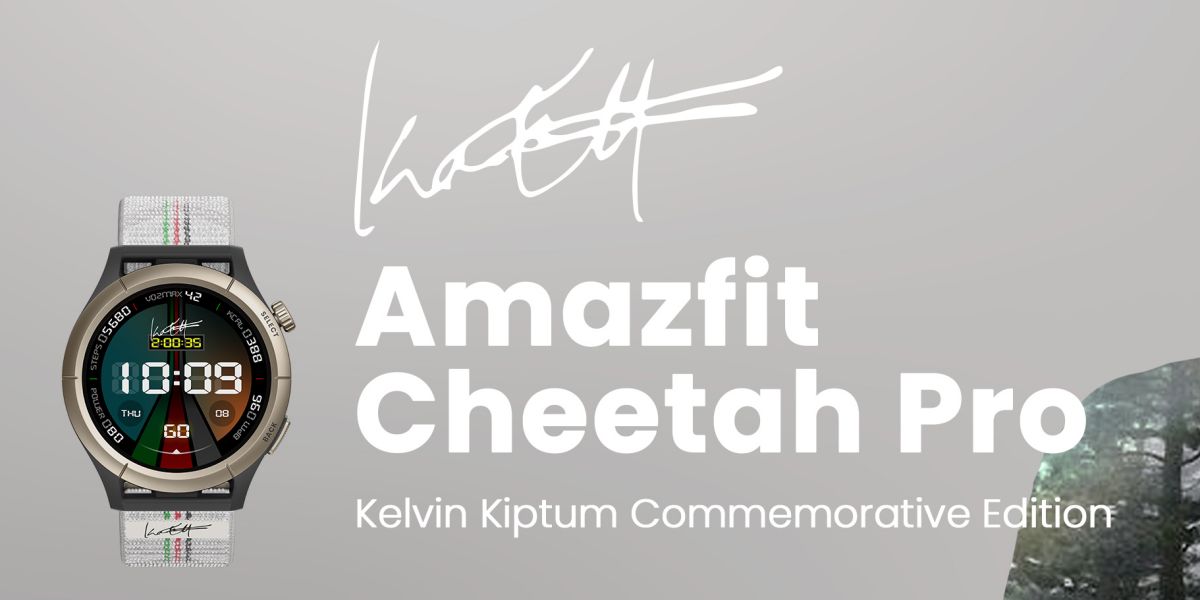 Amazfit Cheetah Pro dostanú limitovanú edíciu na počesť Kelvina Kiptuma