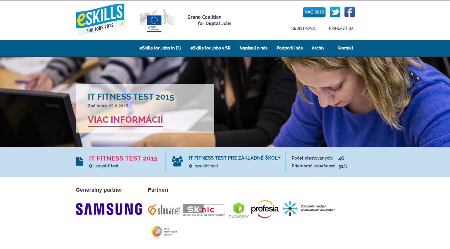 Vyskúšate si svoje znalosti v IT Fitness Teste národa?