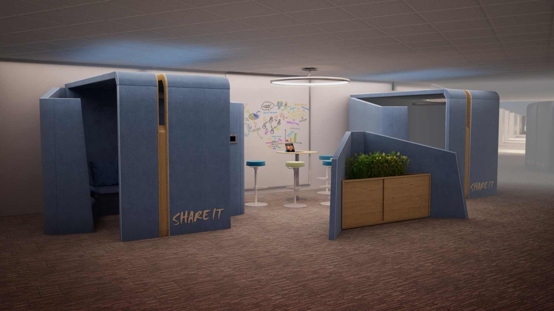 VIDEO touchIT: Zasadačky v podniku už môžu vyzerať aj inovatívne. Vyrábajú sa na Slovensku, poznáme ich ceny (doplnené)