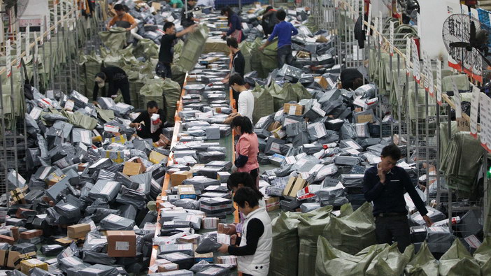 Singles' Day Discounts Bring Pressure For Express Crew In Wenzhou