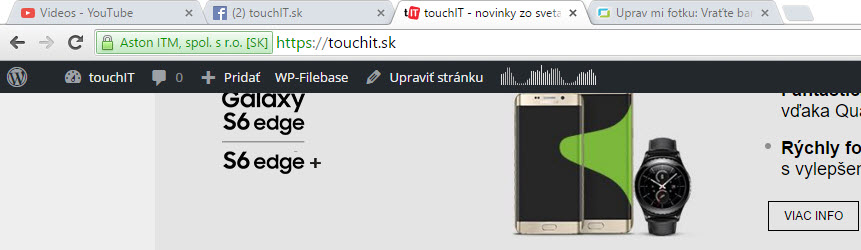 SSL certifikátom disponuje aj naša stránka touchIT.sk