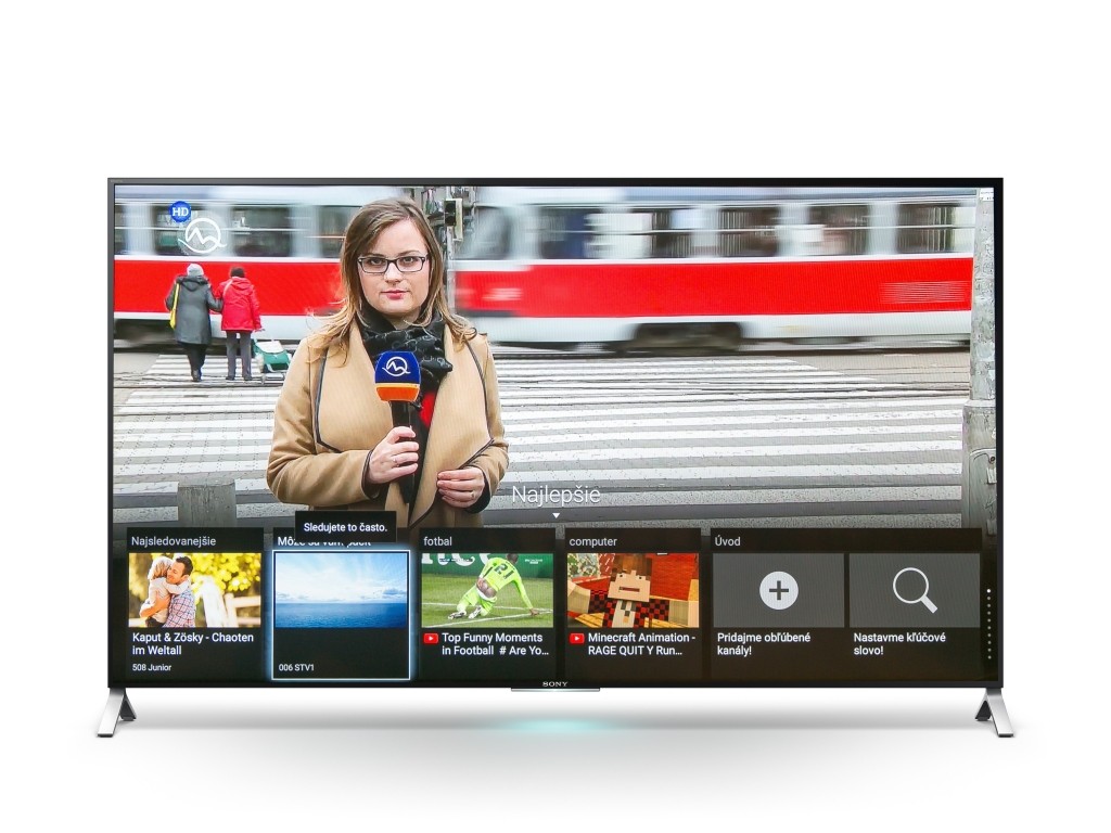 Android TV Sony KD-43X8307C vám poradí pri výbere relácií a poskytne kvalitný obraz