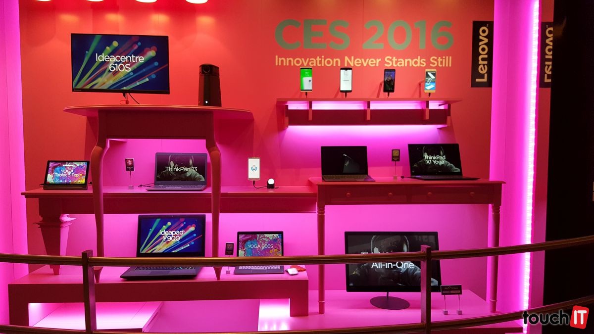 Naživo z CES: Lenovo s množstvom noviniek