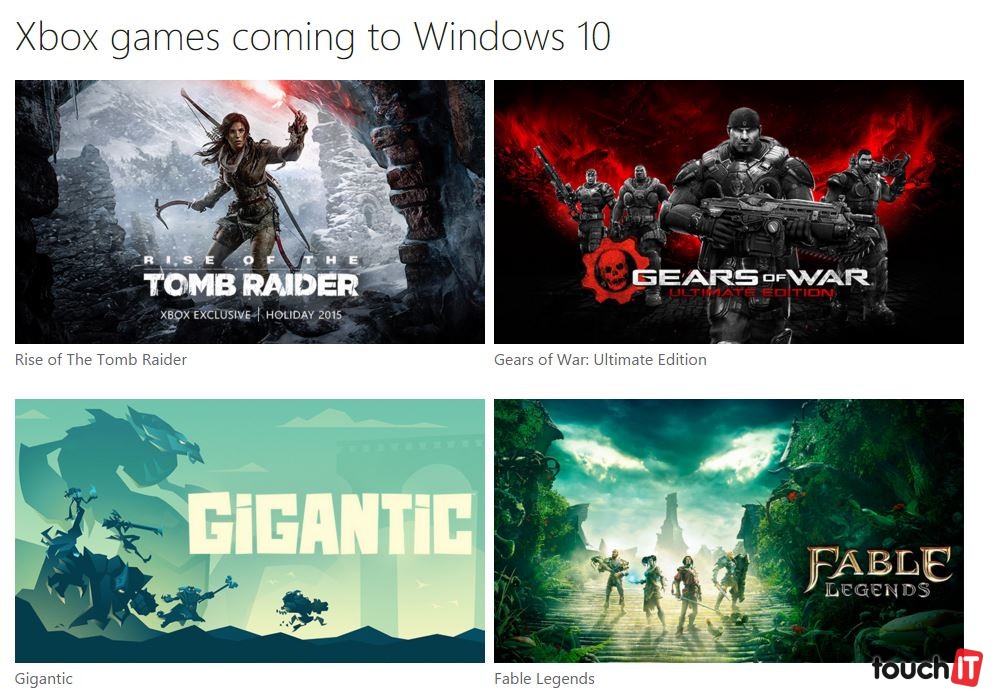 Microsoft na svojom webe láka na hry, ktoré sú špeciálne optimalizované pre Windows 10. Budú však kompatibilné aj so staršími verziami OS?