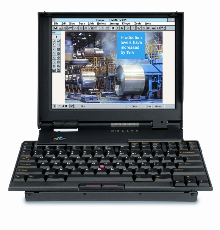 1996 – IBM ThinkPad 701C