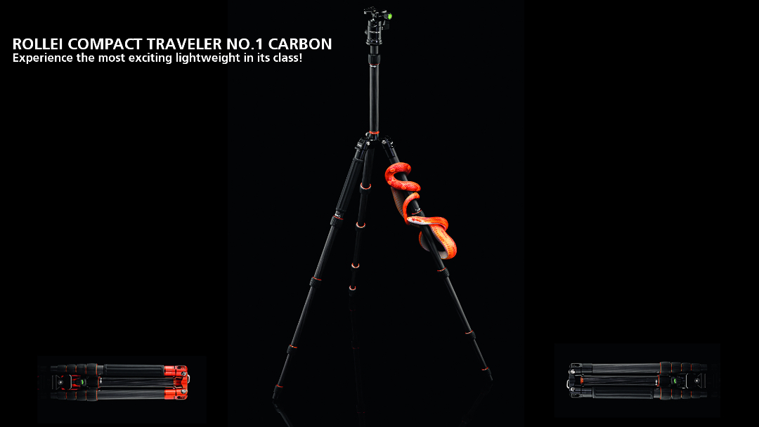 Malý veľký statív – Rollei compact traveler No. 1 Carbon
