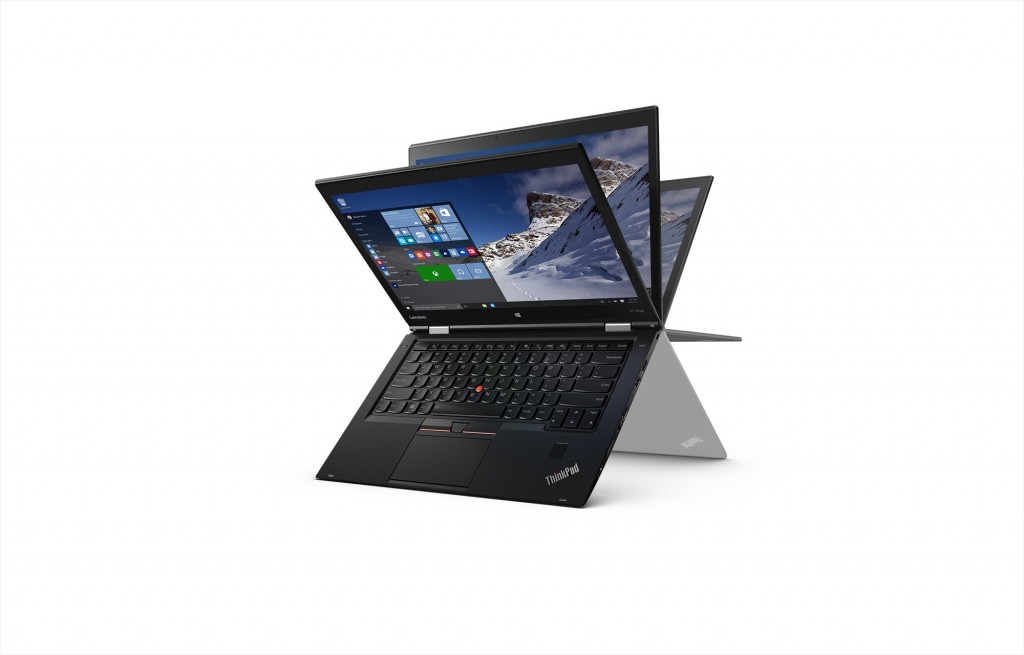 ThinkPad X1 je už vo vyhotovení YOGA a umožňuje 360° otočenie displeja