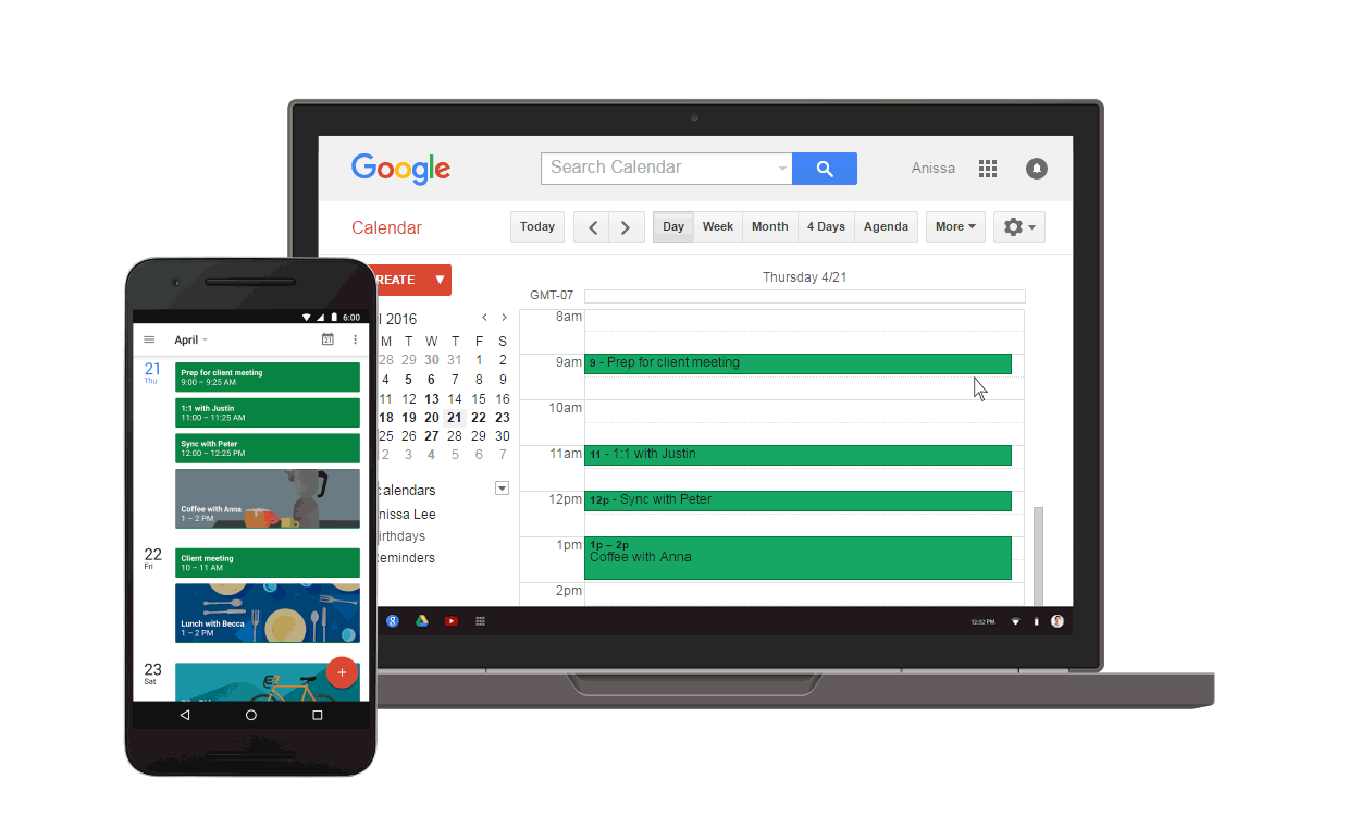 Reminders in Google Calendar come to the web_nowat