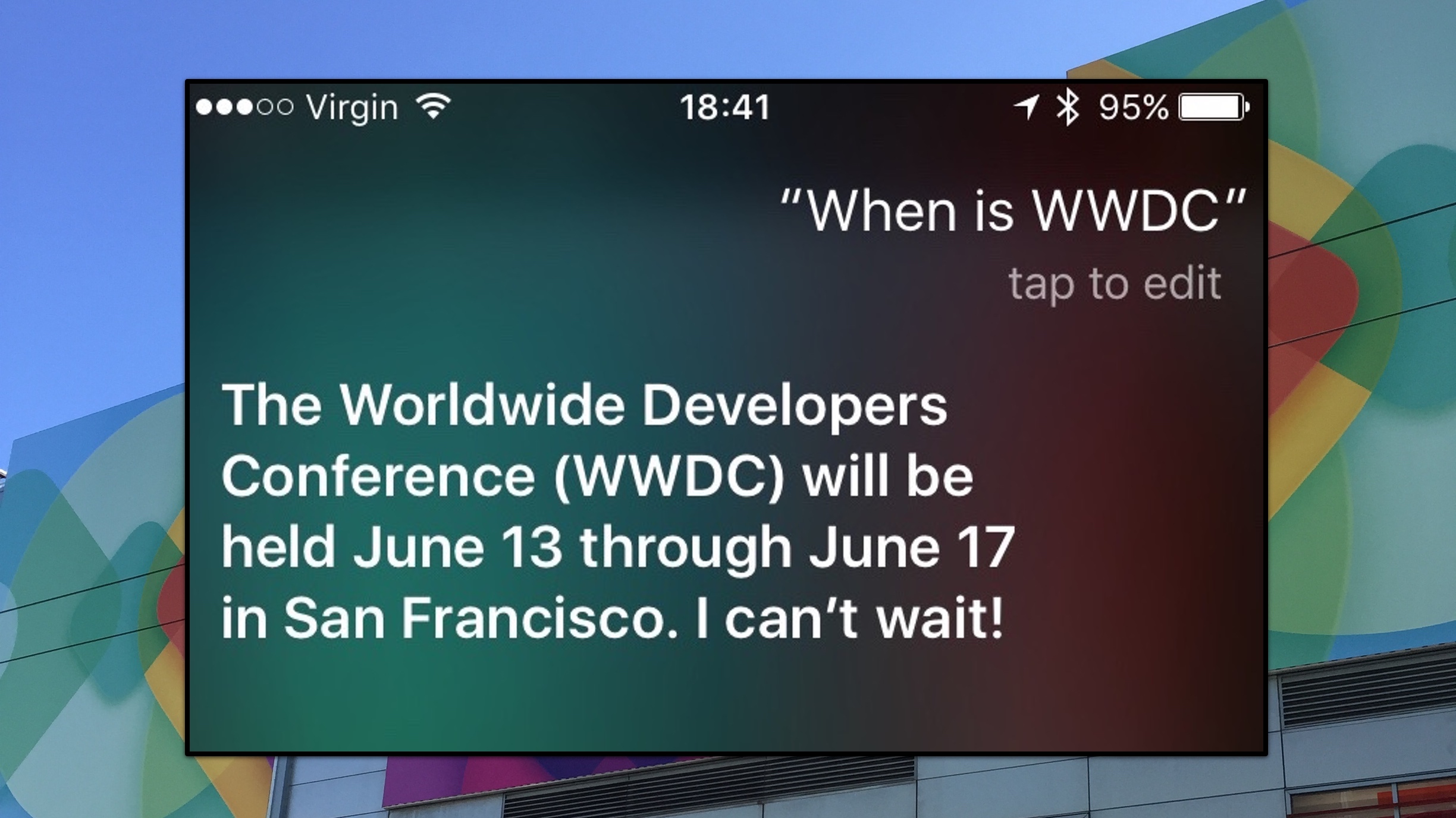 Termín konferencie WWDC oznámila Siri
