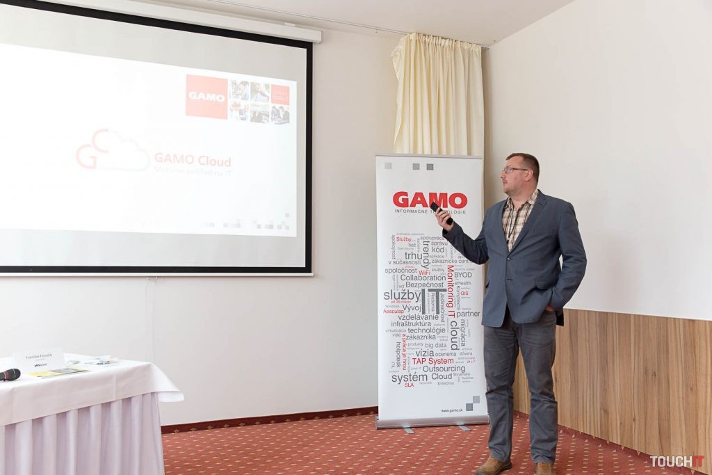 Ivan Luby, GAMO: Platforma pre poskytovanie IaaS služieb vybudovaná v úzkej spolupráci s lídrom vo virtualizácii VMware. Jedno z najmodernejších cloud centier na Slovensku.