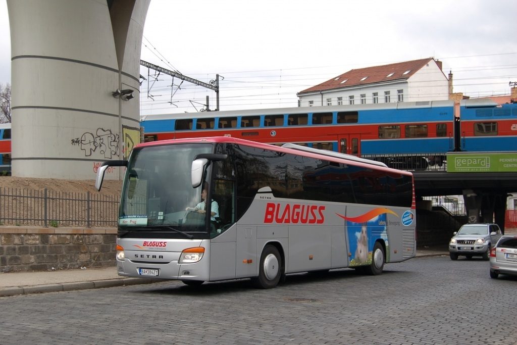 Autobus spoločnosti Blaguss