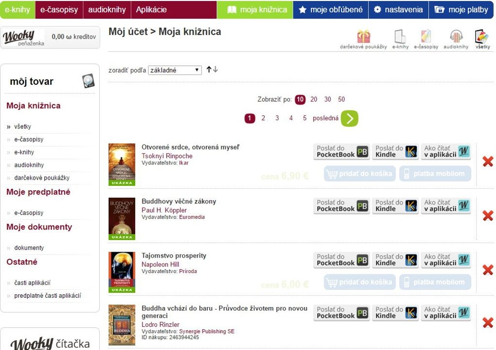 Priamo z e-shopu iBux.sk si môžete knihy poslať do čítačky Kindle