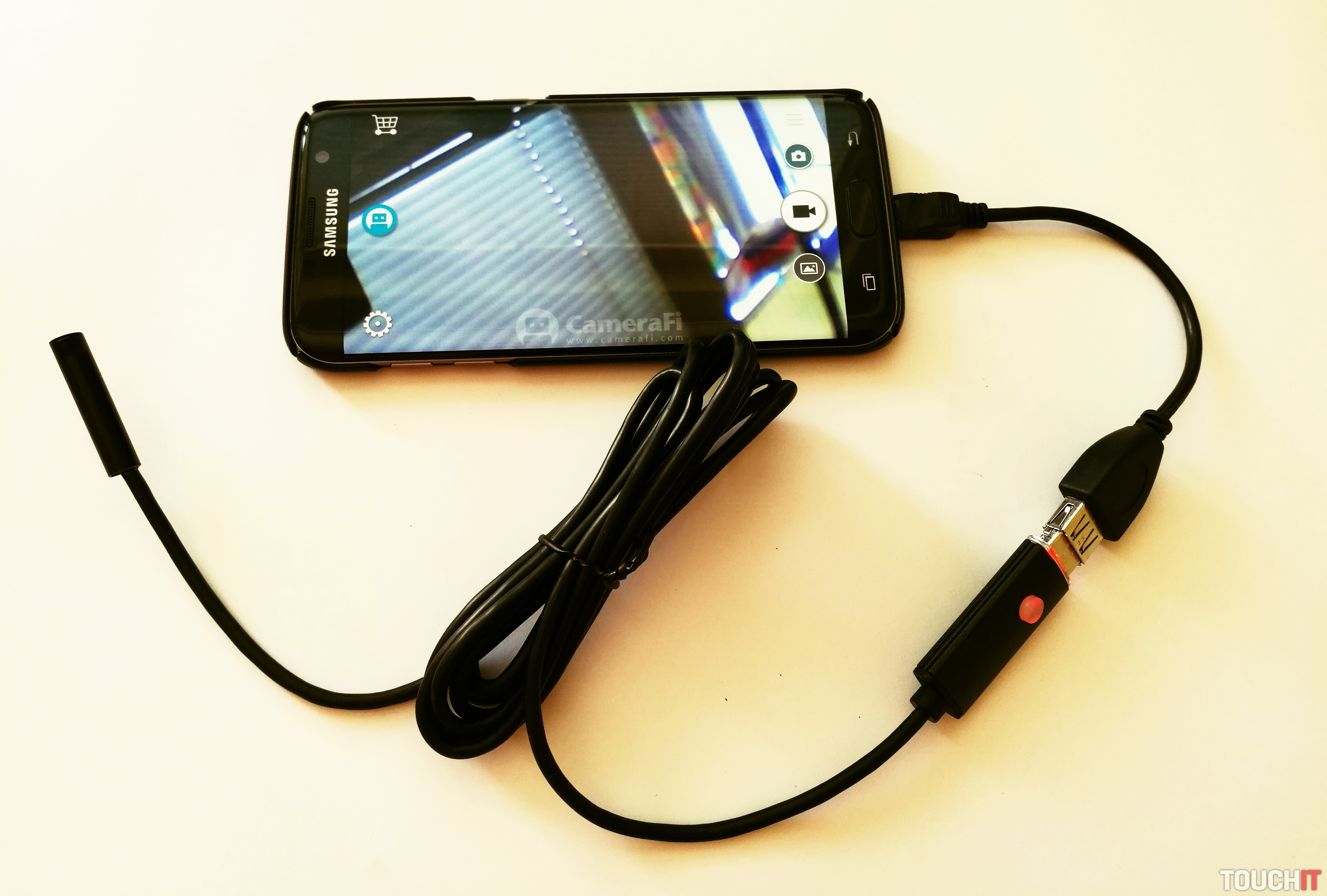 USB Endoskopická kamera pre Android a PC