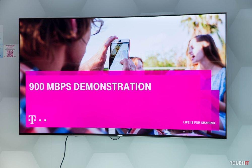 VIDEO TOUCHIT: Telekom pokrýva viac Slovenska 4G sieťou ako 3G. Ukázal prenos rýchlosťou 900 Mbps
