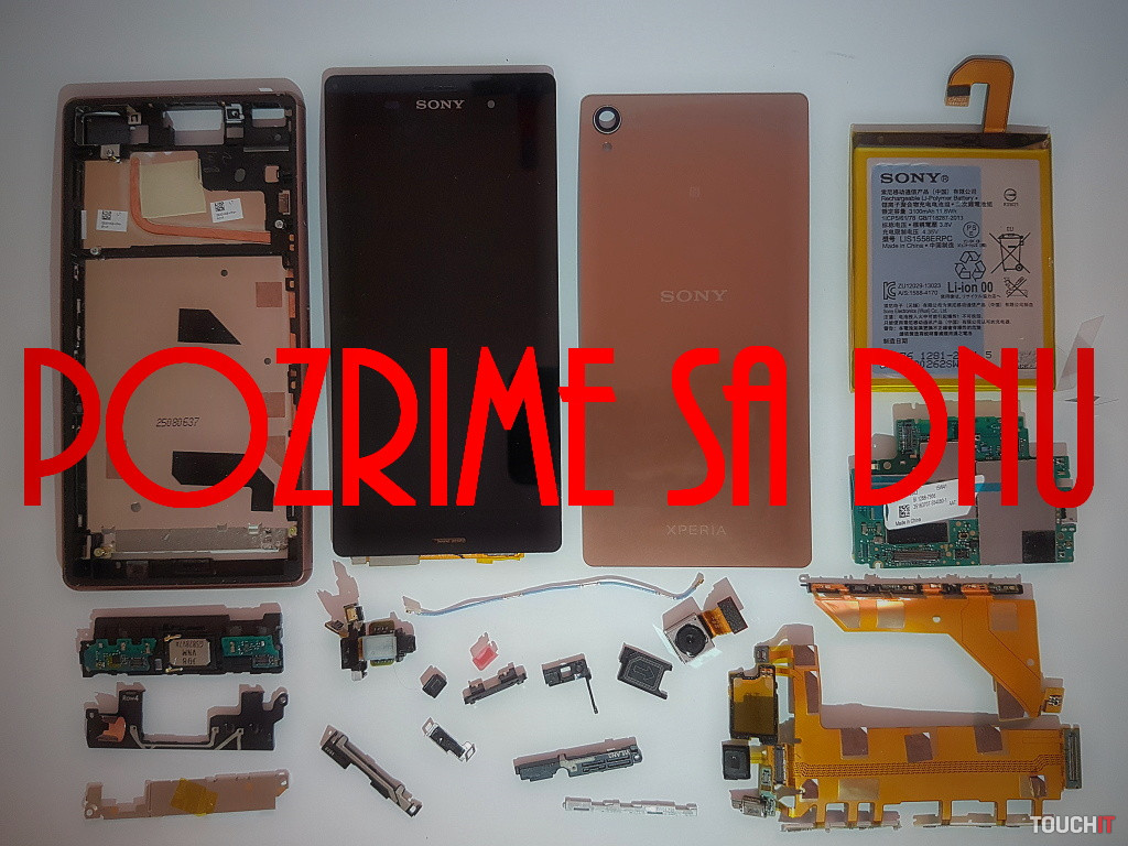 Pozrime sa dnu: Sony Xperia Z3 (D6630)