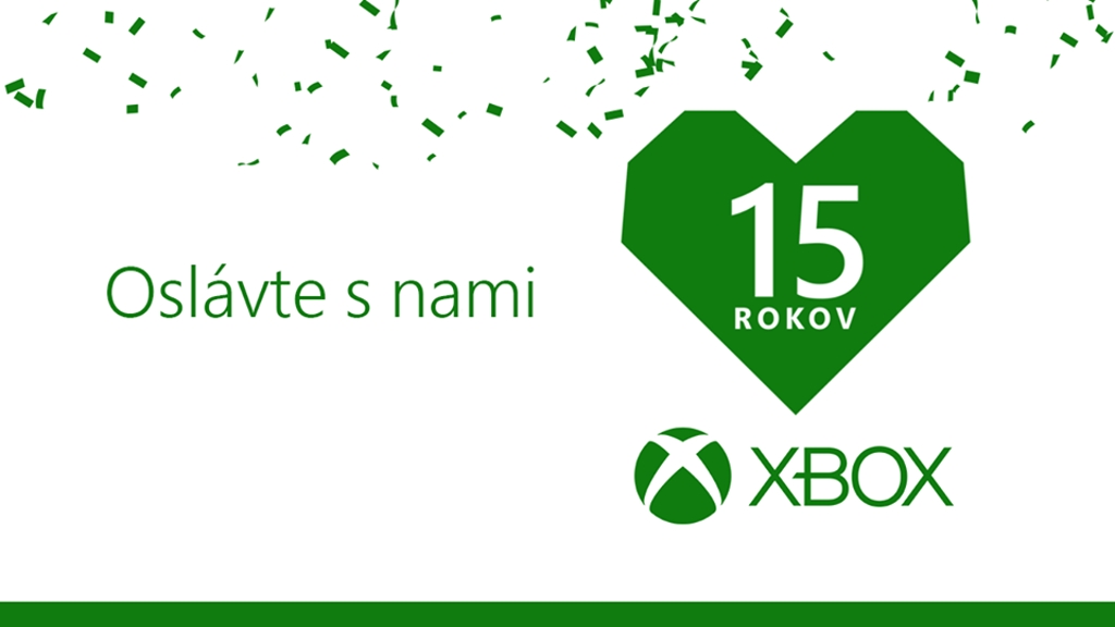 Xbox oslavuje 15. narodeniny