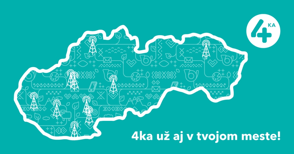 4ka hlási 300-tisíc zákazníkov a 66% pokrytie