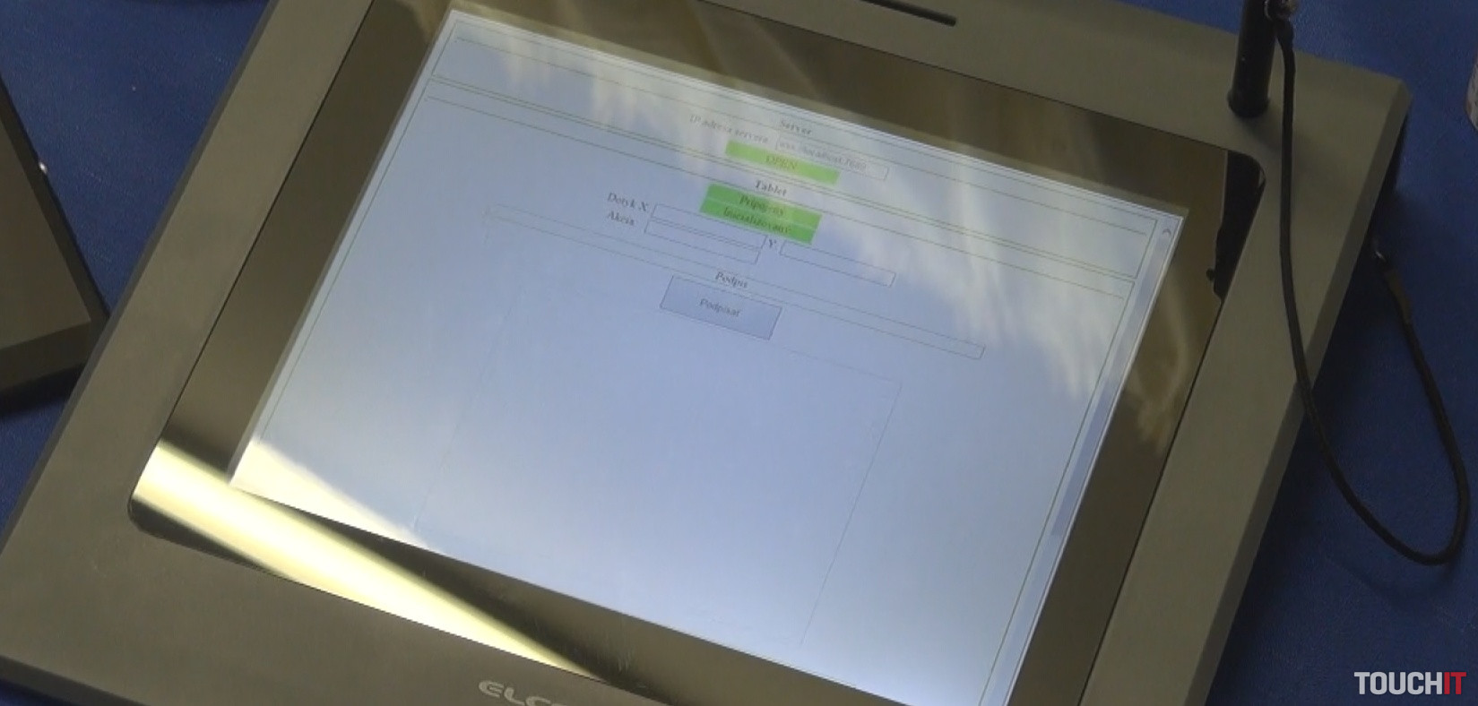 VIDEO TOUCHIT: ATOS predstavuje výbavu pre tablet na snímanie podpisov