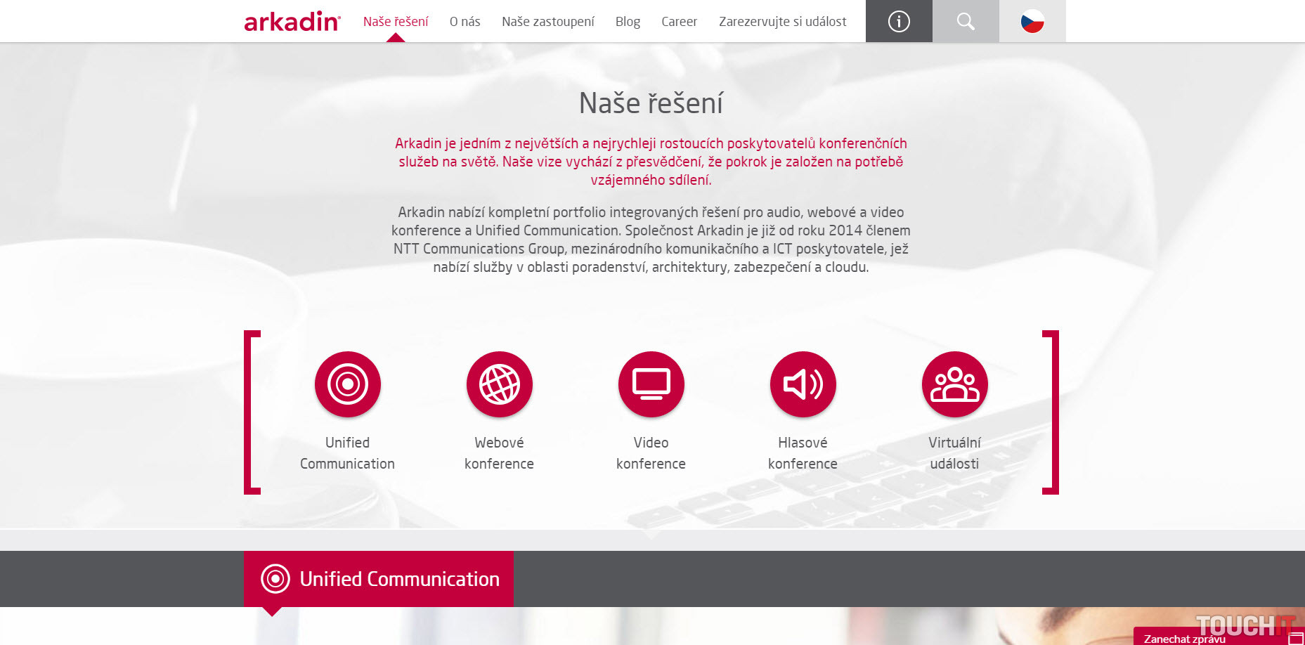 VIDEO TOUCHIT: Arkadin – prinášame najlepšiu videokonferenciu