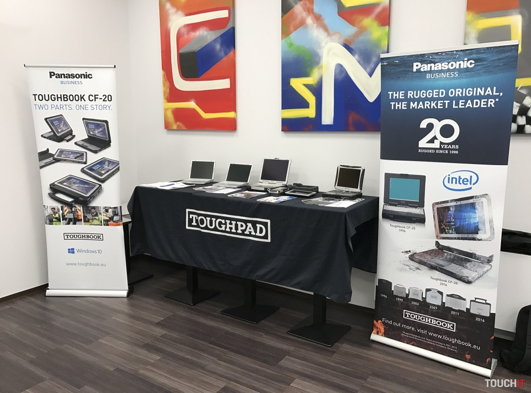 Panasonic oslávil 20. výročie vzniku odolných zariadení ToughBook, boli sme pri tom