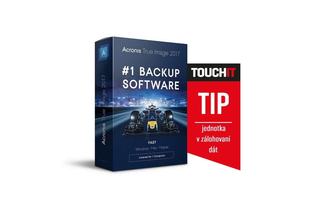 Zálohovanie počítačov aj smartfónov: Acronis True Image 2017