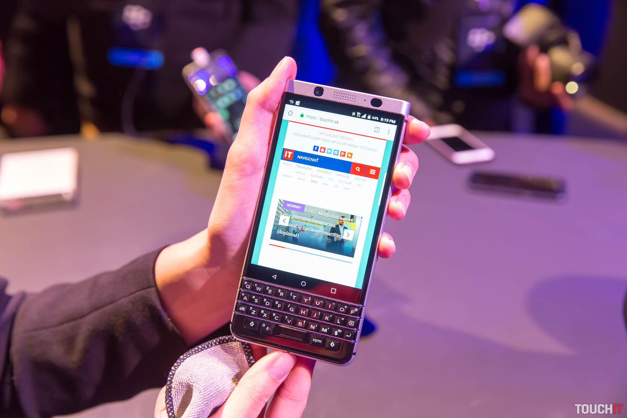 24 hodín s BlackBerry KEYone: Hardvérová klávesnica v telefóne má stále svoje čaro