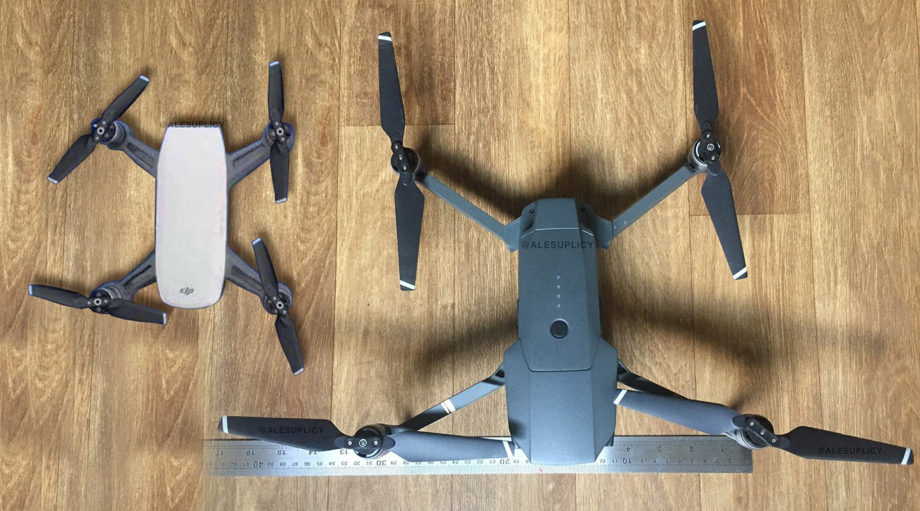 DOHADY: DJI pripravuje drona menšieho ako Mavic Pro – DJI Spark’s
