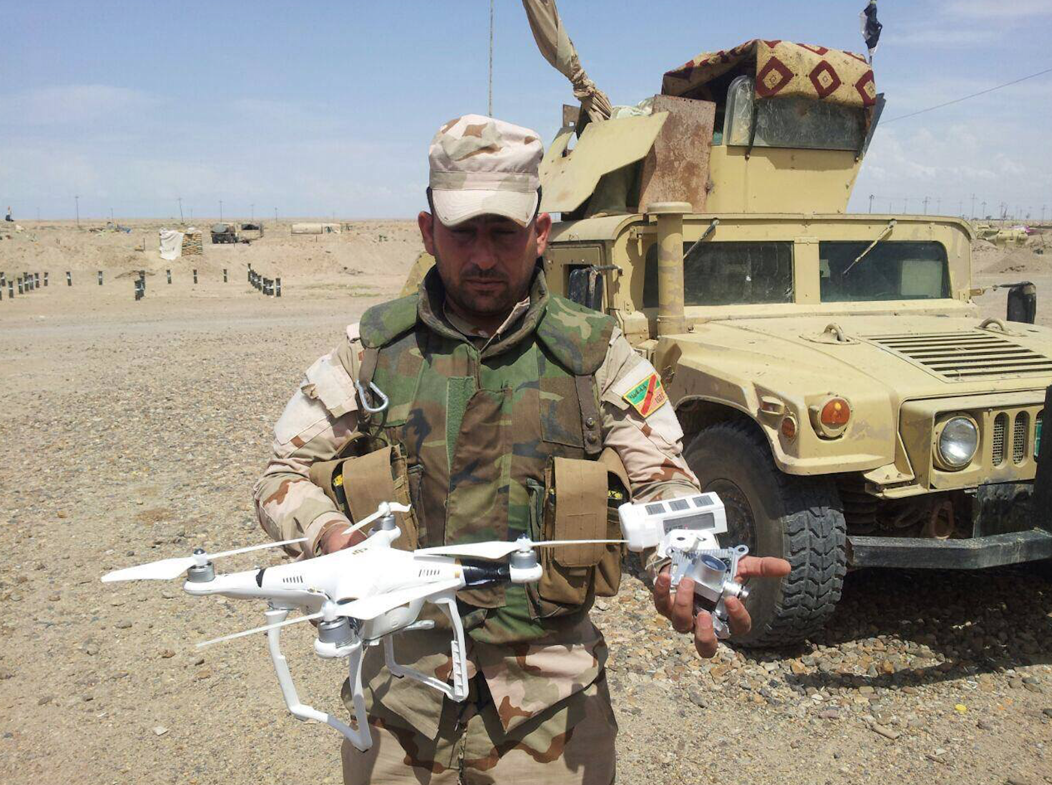 Drony od spoločnosti DJI zneužíva na prieskum terénu islamský štát