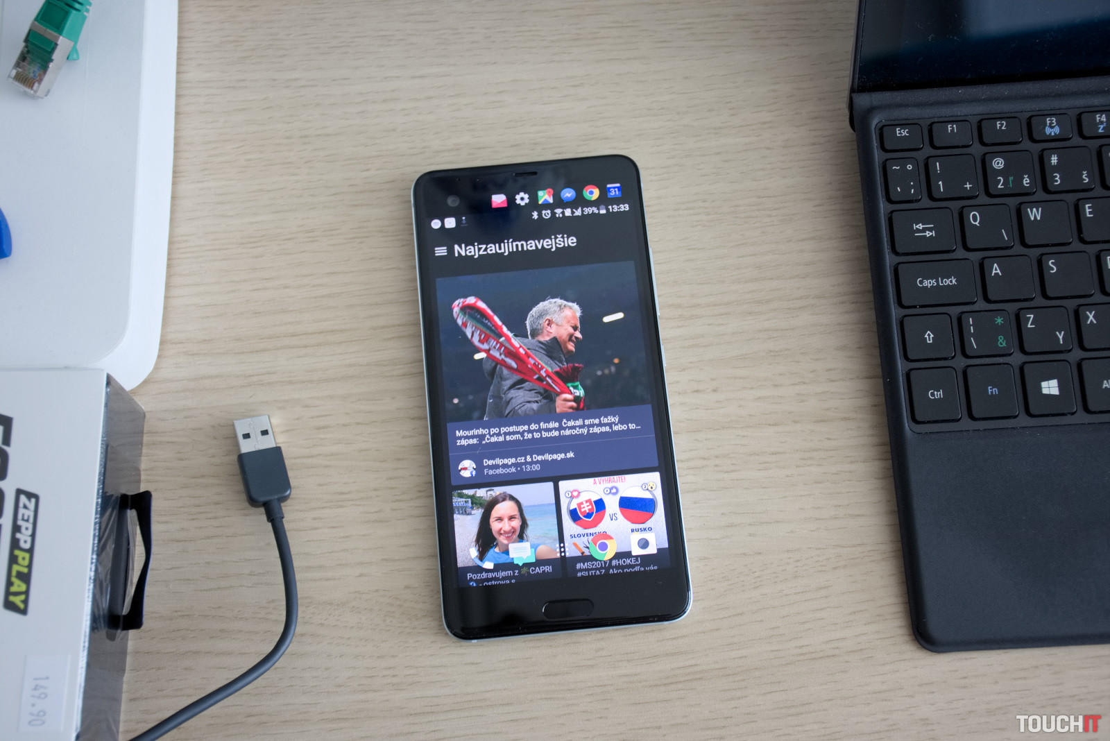 Recenzia HTC U Ultra: Obor s dvoma displejmi