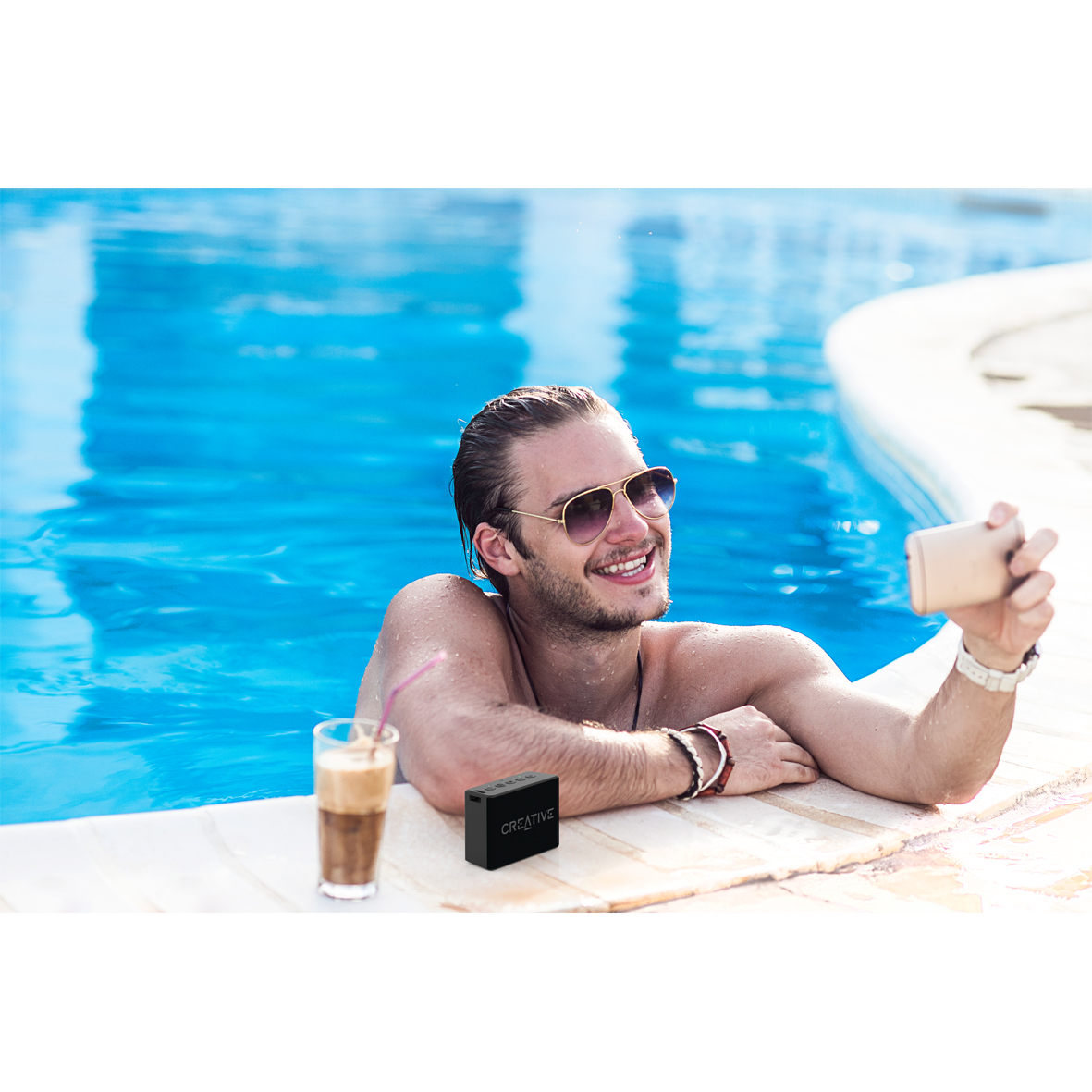 Creative Muvo 1c – výkonný Bluetooth reproduktor odolný voči striekajúcej vode