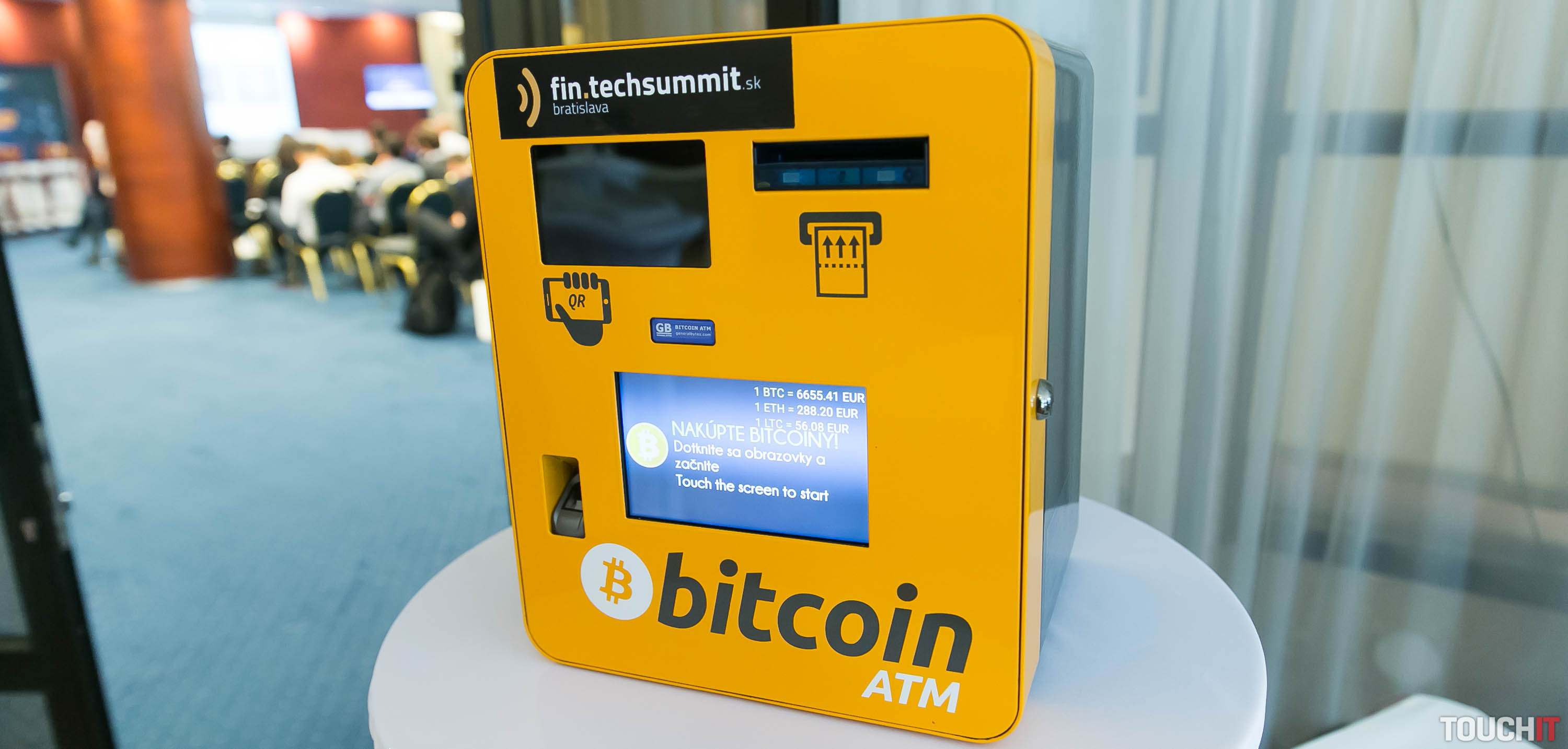 Boli sme na Fintech summite a mohli ste si tam kúpiť aj bitcoiny
